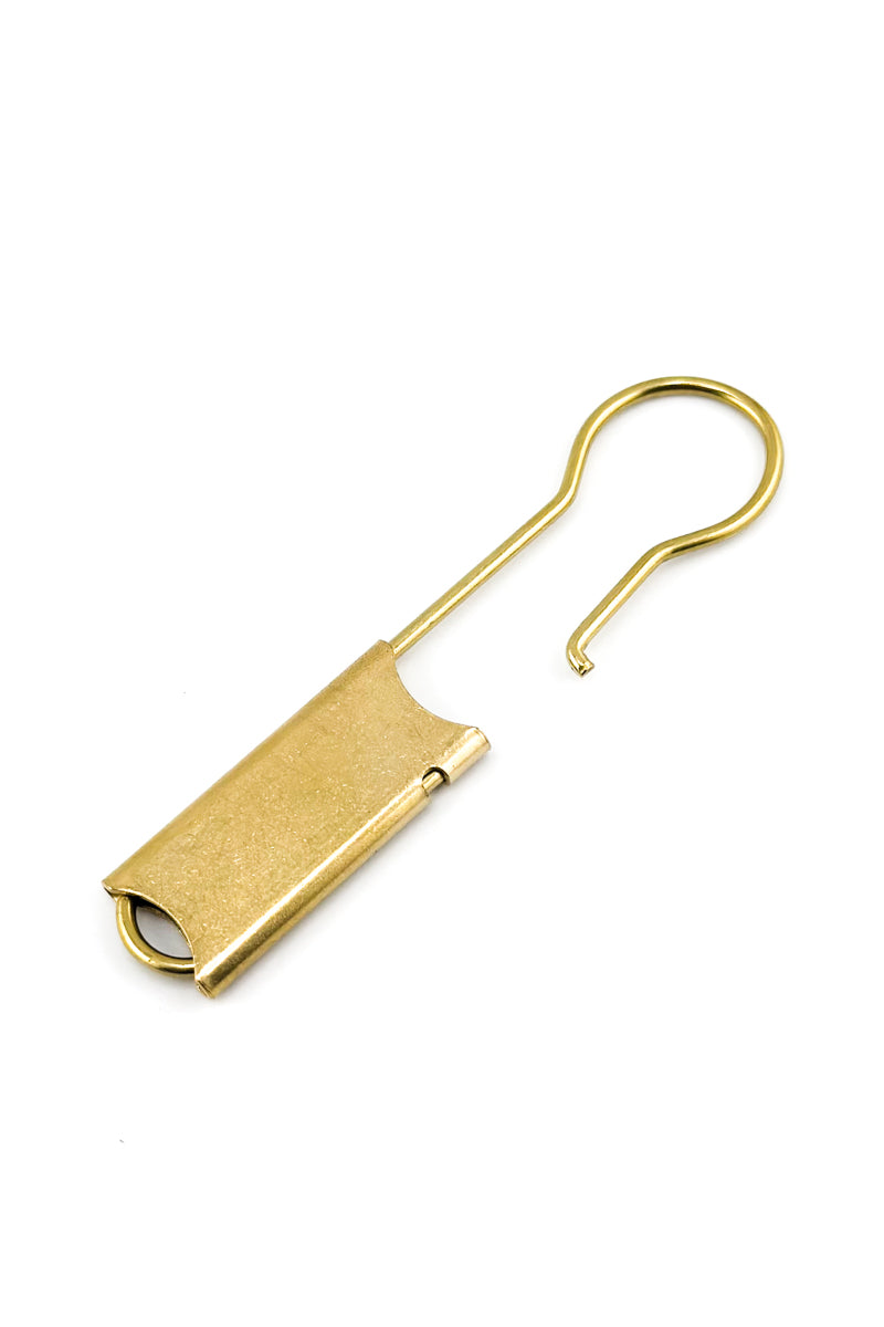 Toggle Keyring Brass