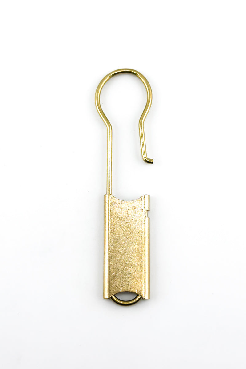 Toggle Keyring Brass