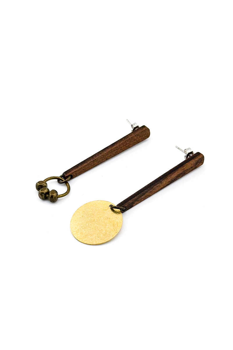 Shinrin Earring Brass