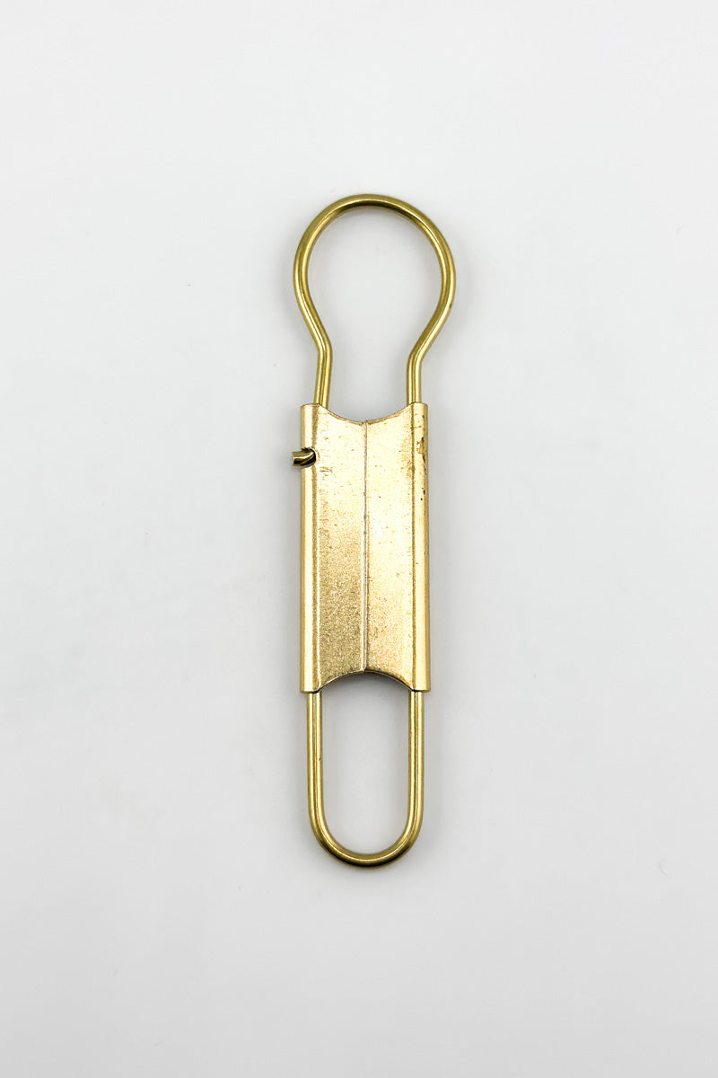 Toggle Keyring Brass