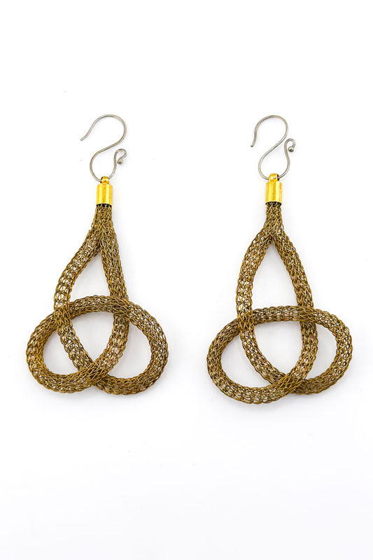 Rupu Earrings Brass