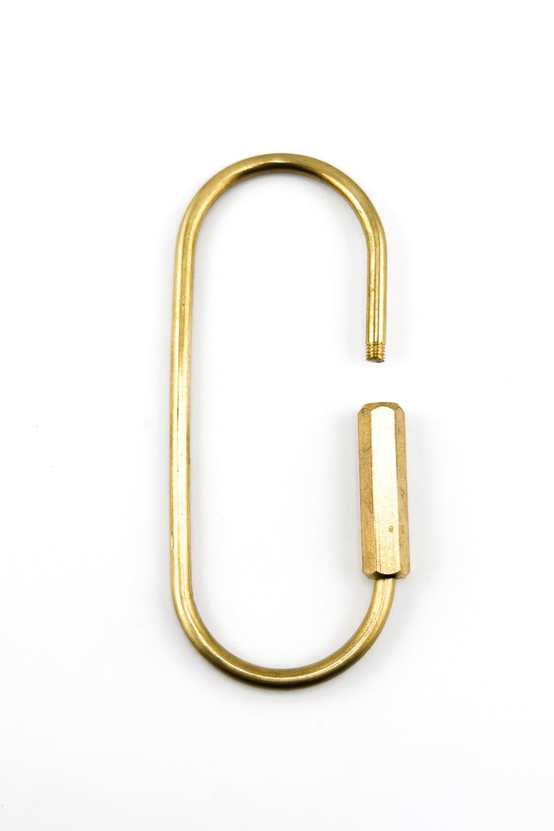 Capsule Keyring Brass