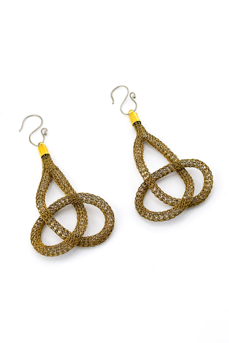 Rupu Earrings Brass