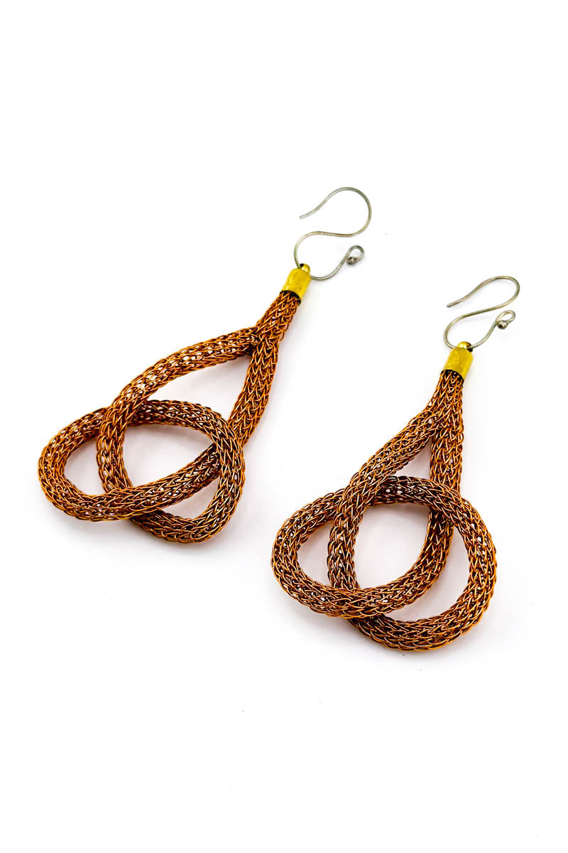 Rupu Earrings Rust
