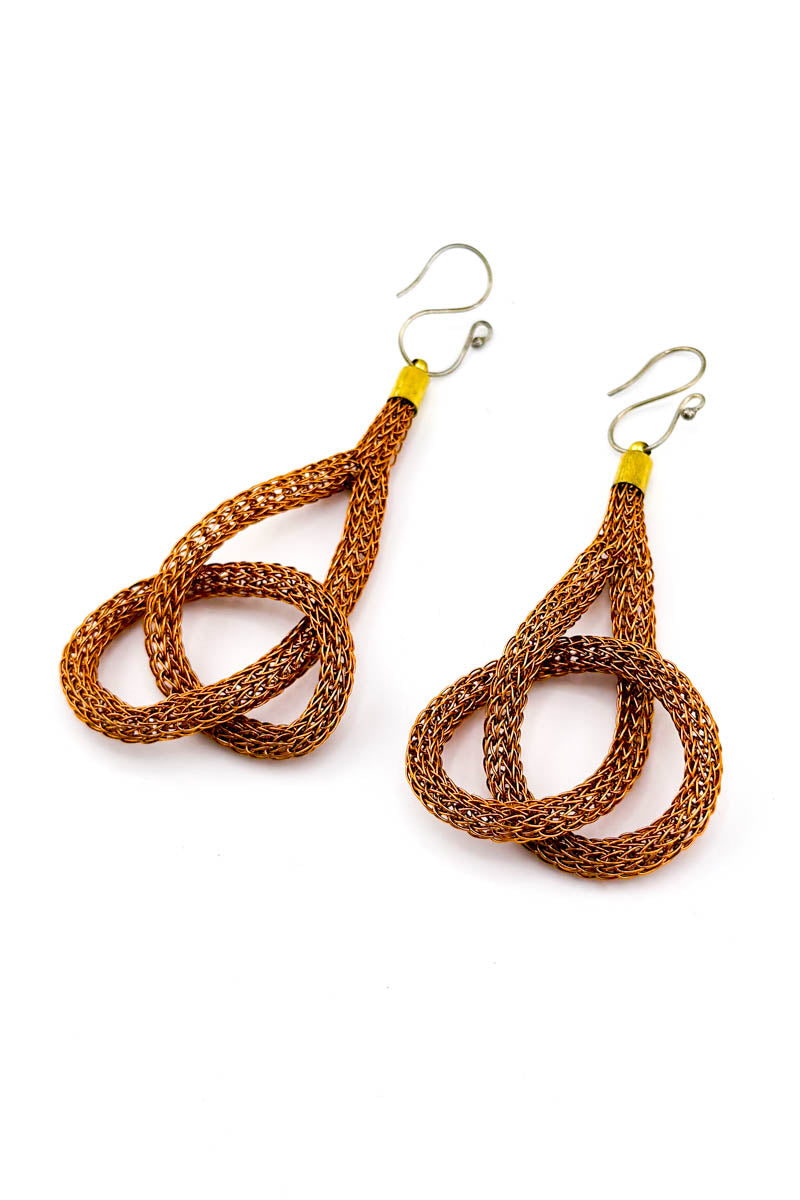 Rupu Earrings Rust