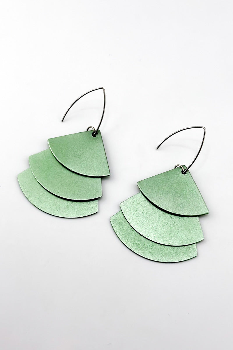 Trifan Earrings Mint