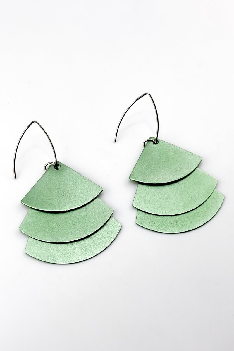 Trifan Earrings Mint