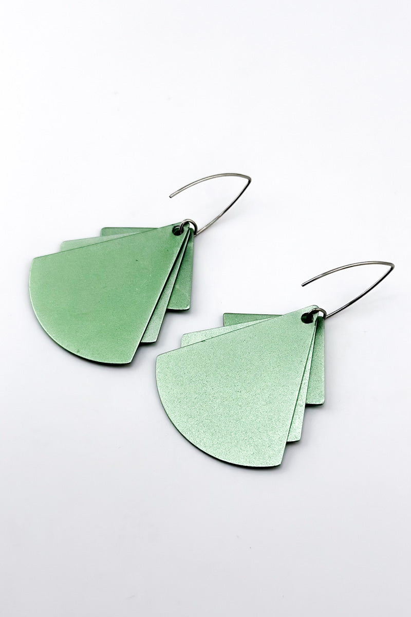 Trifan Earrings Mint