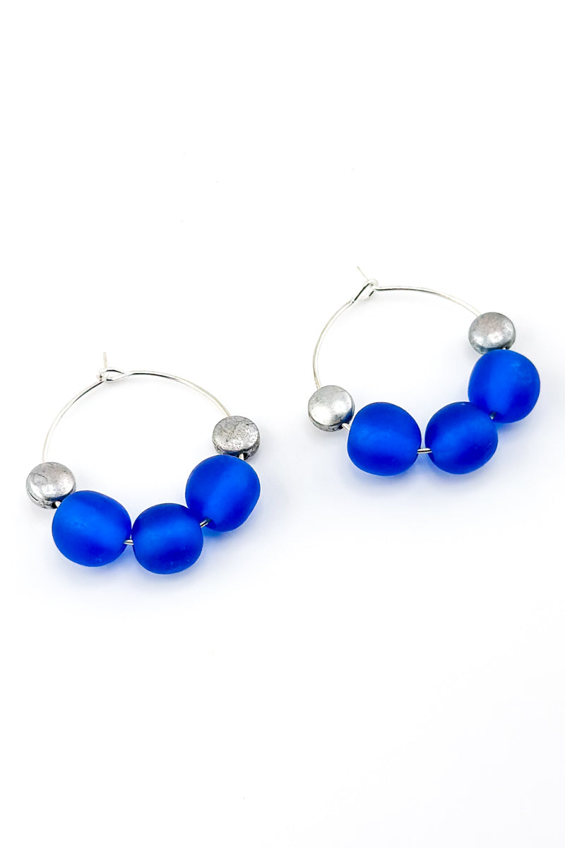 Rini Earrings Cobalt