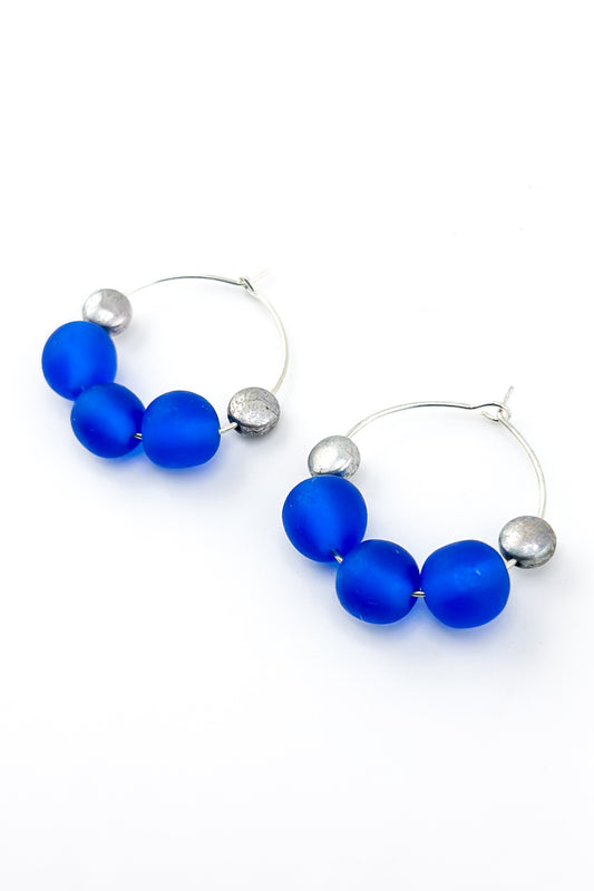 Rini Earrings Cobalt