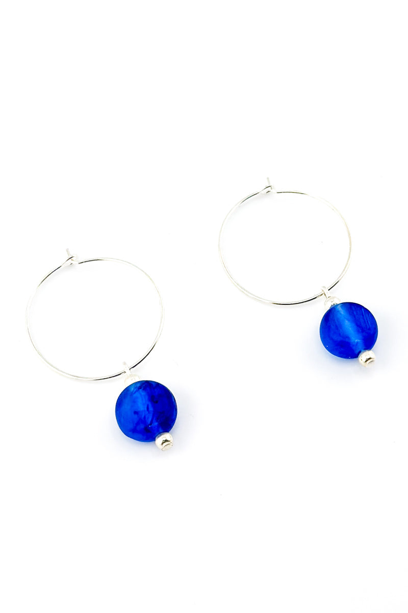 Tigris Earrings Cobalt
