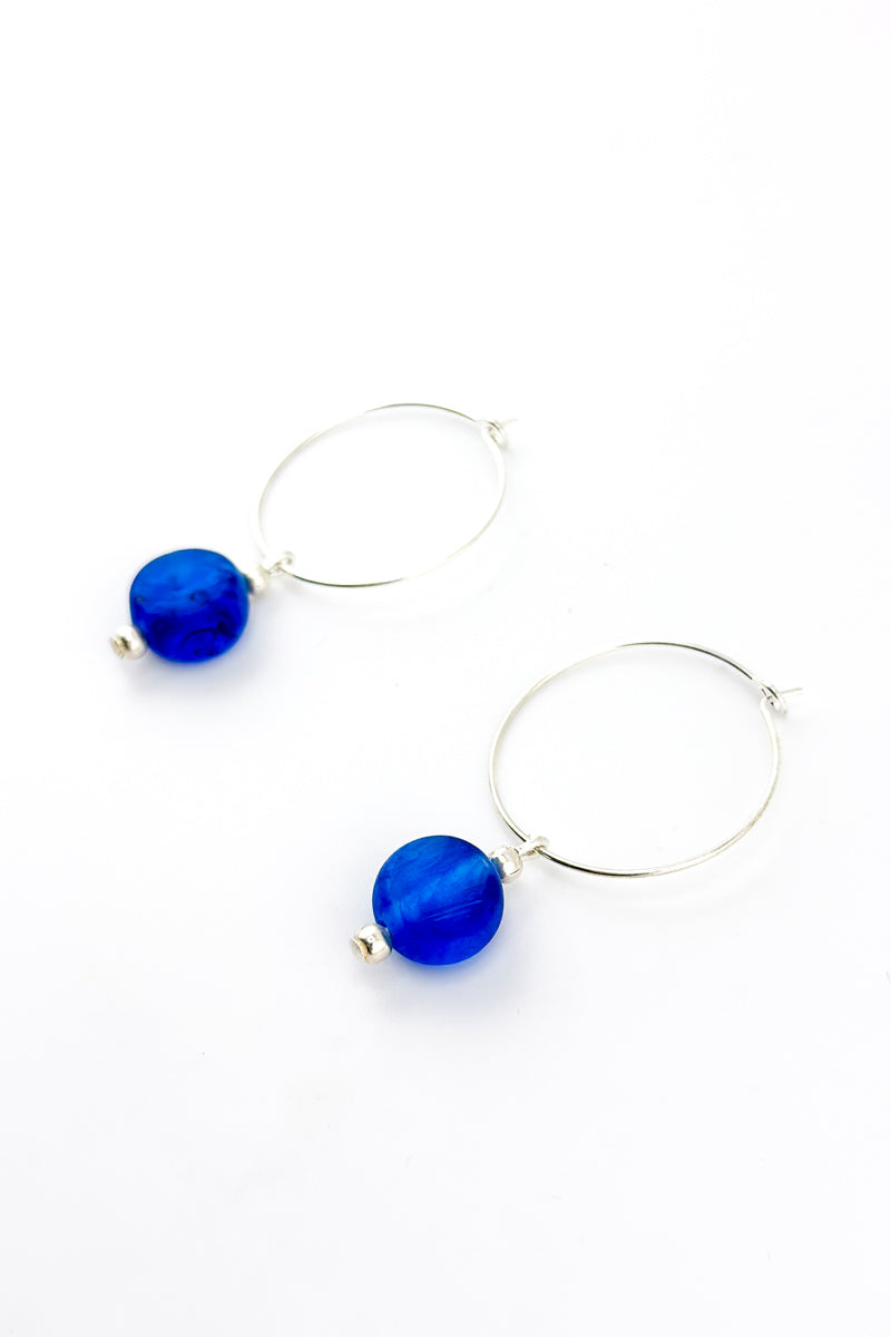 Tigris Earrings Cobalt