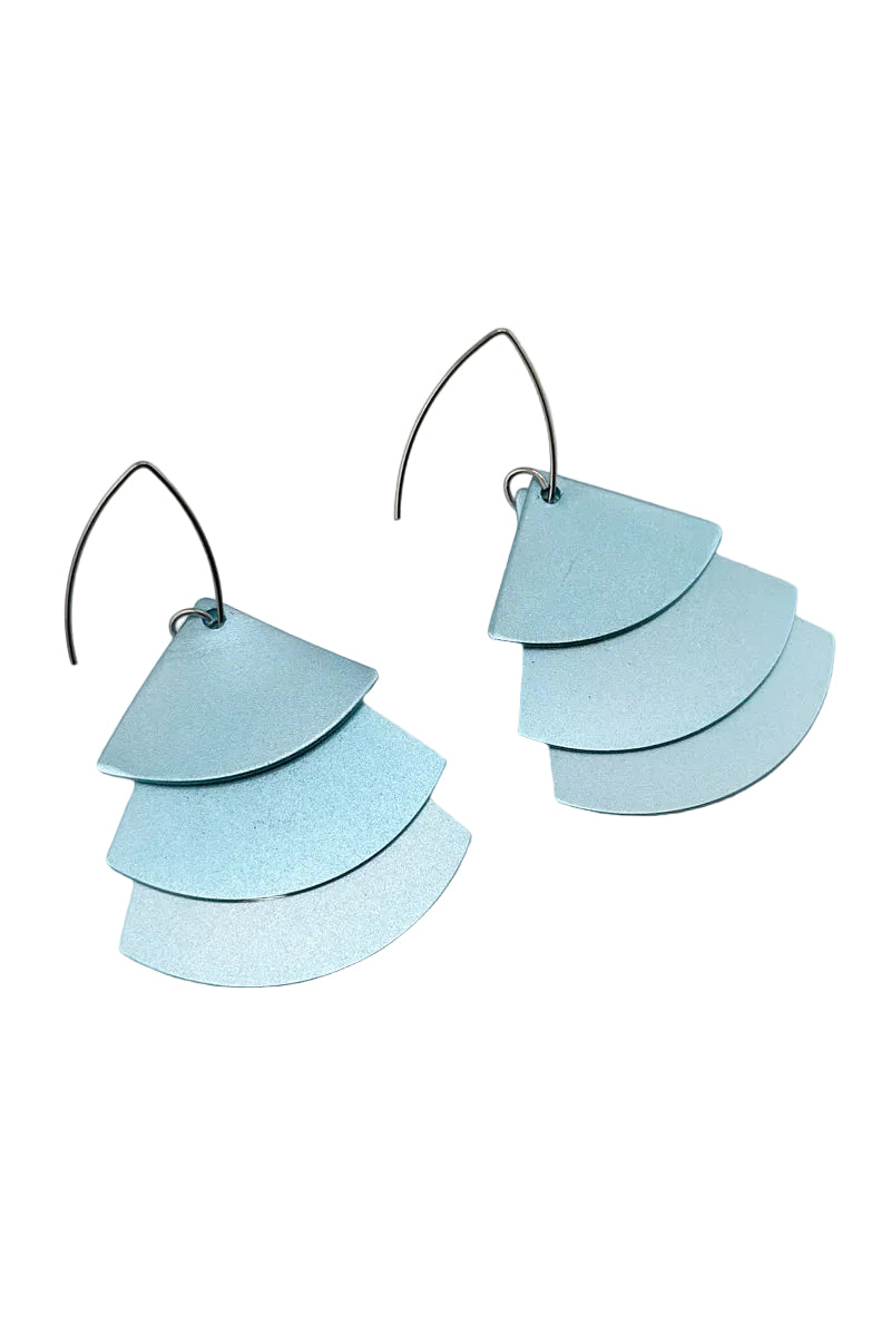Trifan Earrings Sky