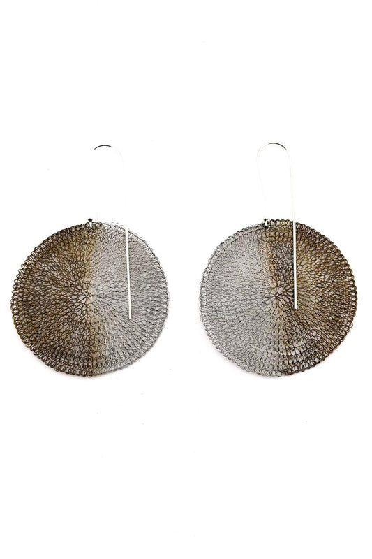 Sun Moon Earrings Antique