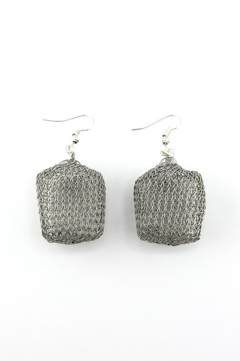 Sanjo Earrings Silver