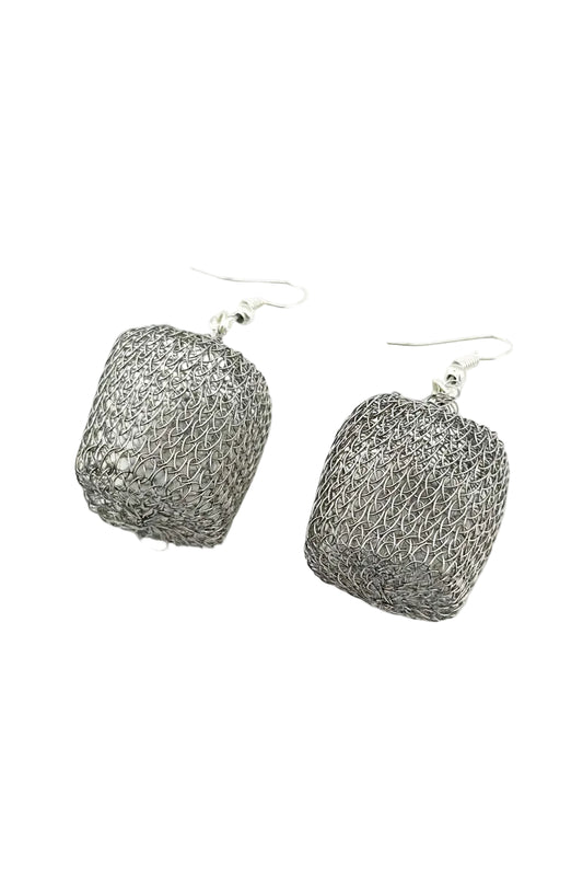 Sanjo Earrings Silver