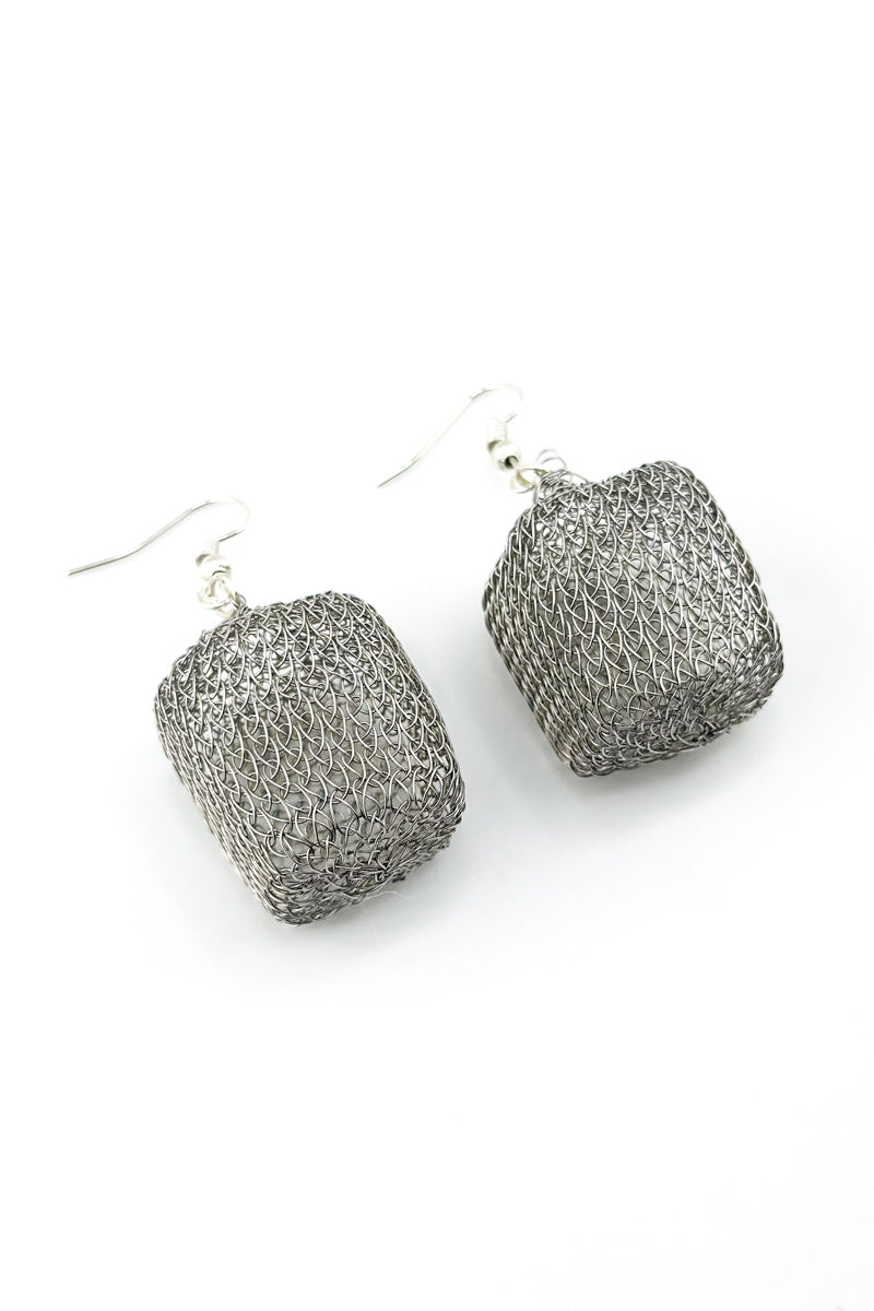 Sanjo Earrings Silver