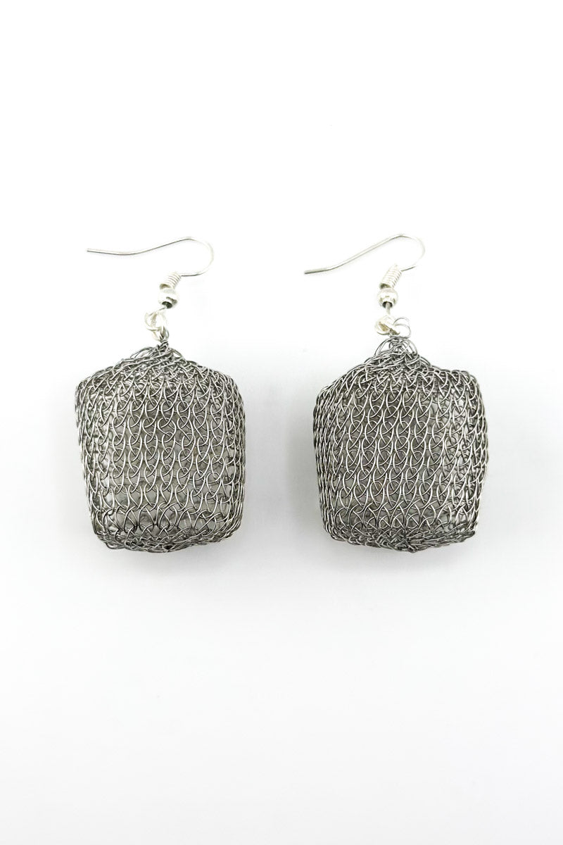 Sanjo Earrings Silver