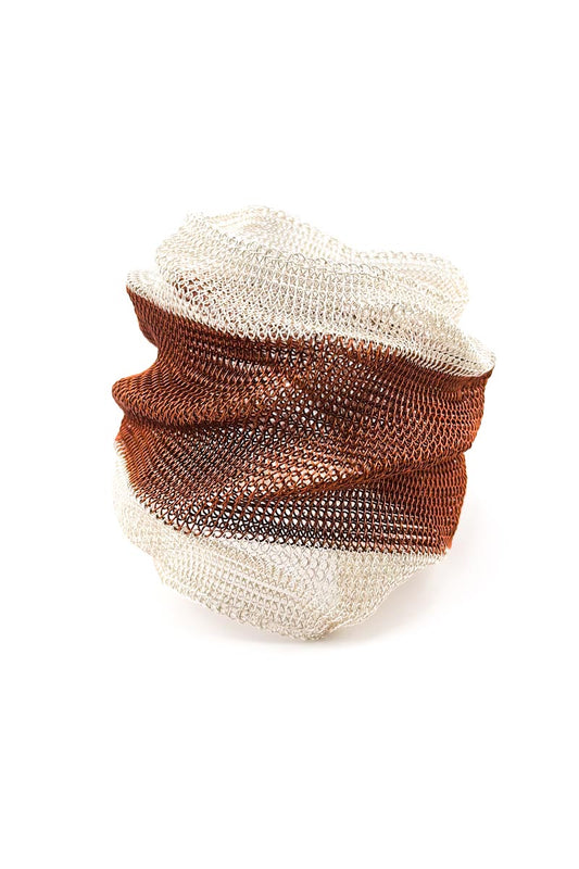 Scrunch Bangle Slv/Cpr