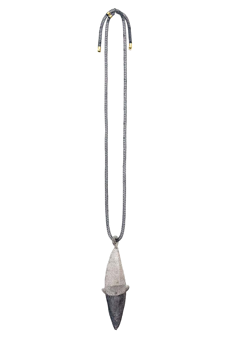Diamond Pendant Stn/Oxi