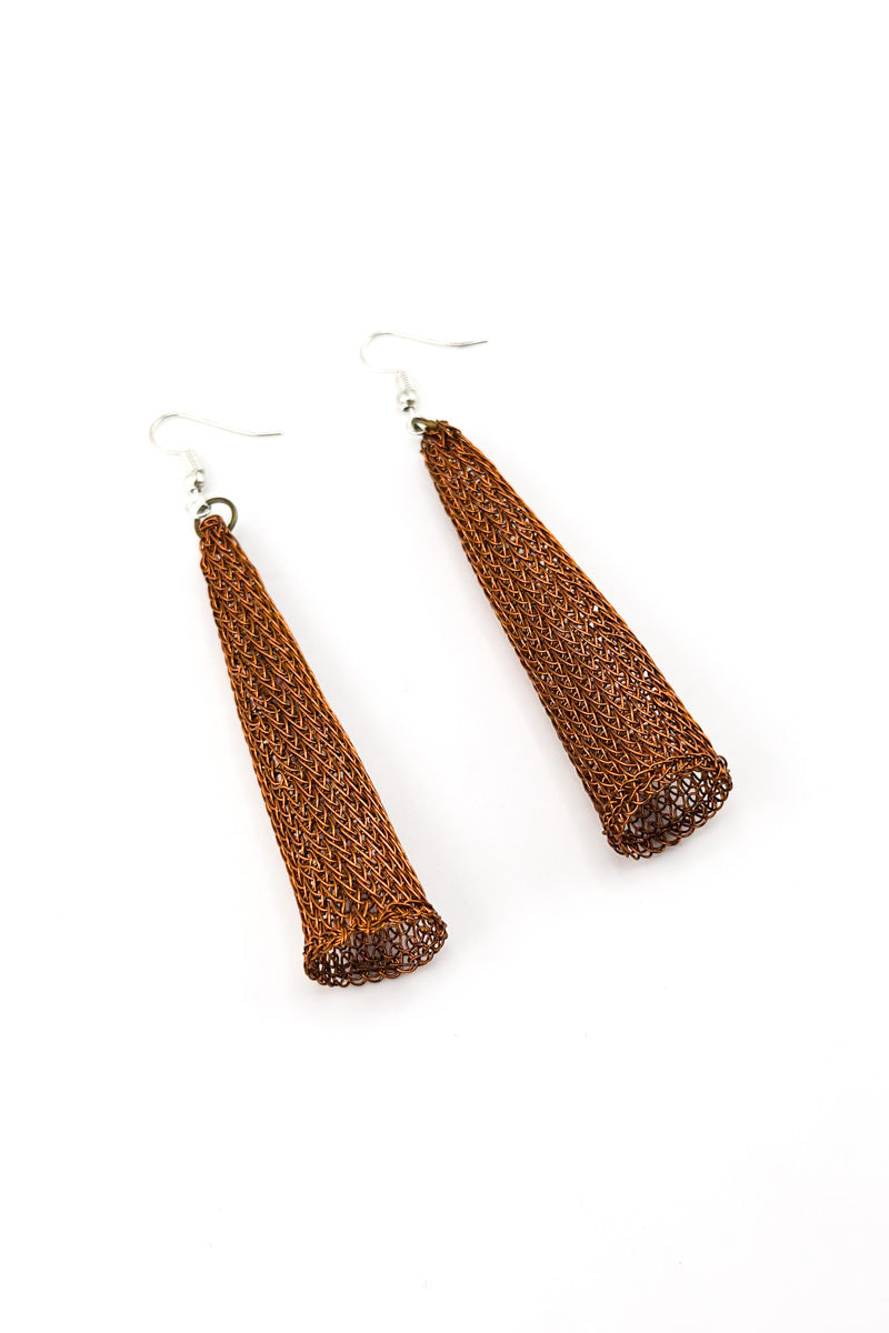 Apex Earrings Copper