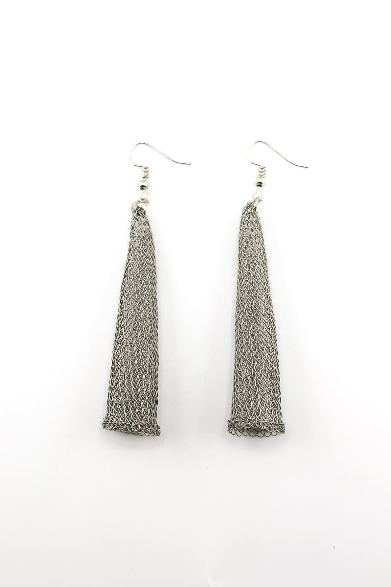 Apex Earrings Silver