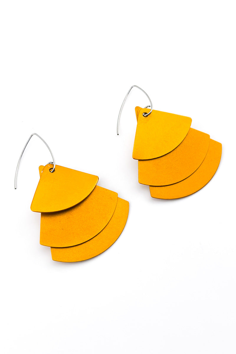 Trifan Earrings Saffron