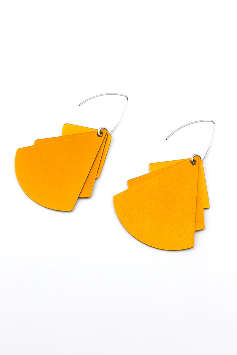 Trifan Earrings Saffron