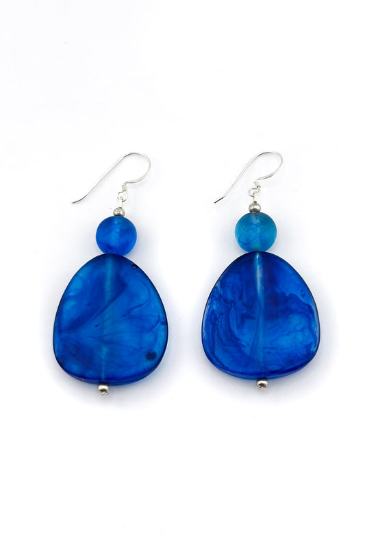 Berber Earrings Cobalt