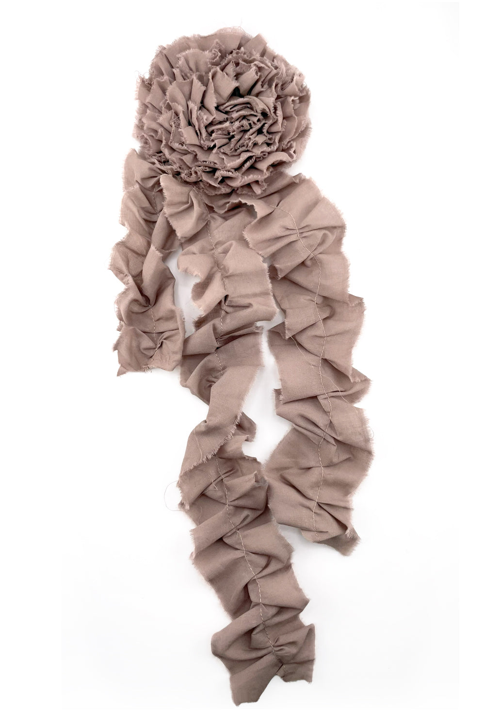 Mimi Frill Brooch Slate