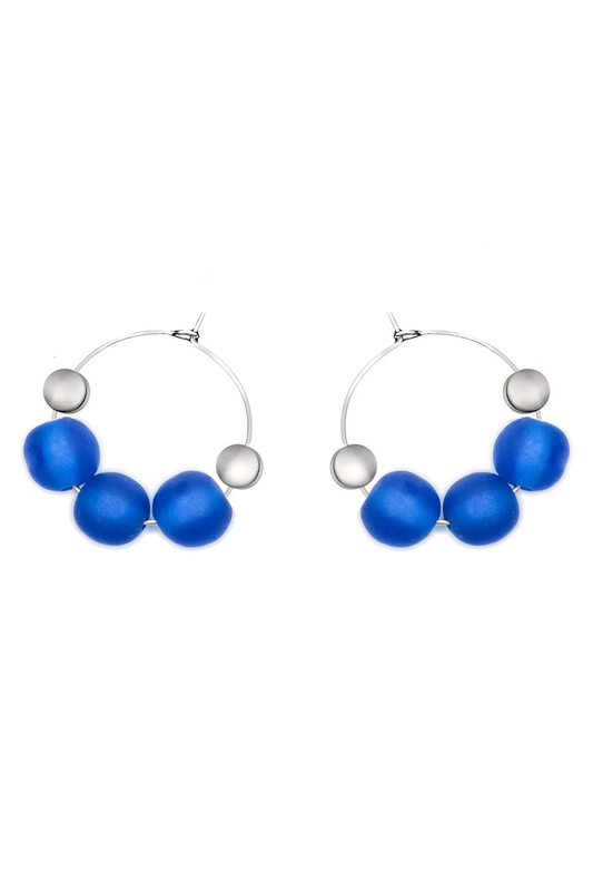 Rini Earrings Cobalt