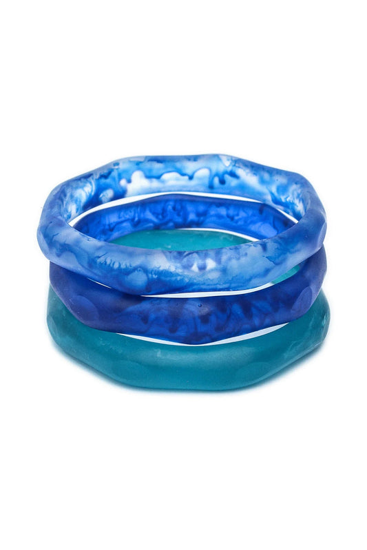 Road Triple Bangle Blue