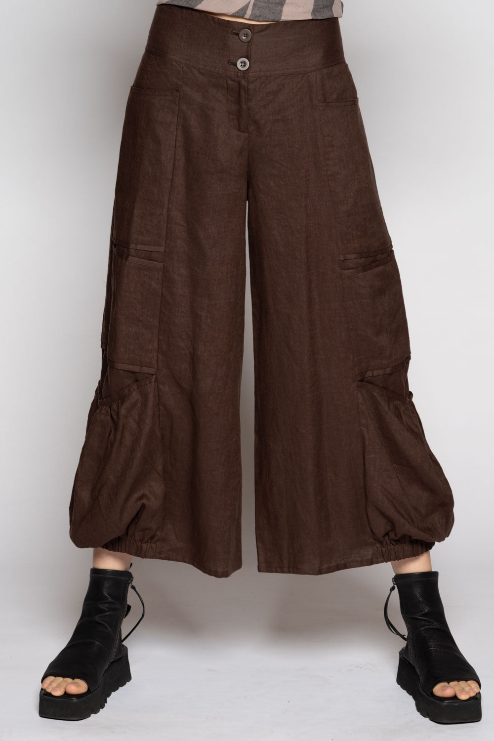 Strata Pocket Pants Truffle