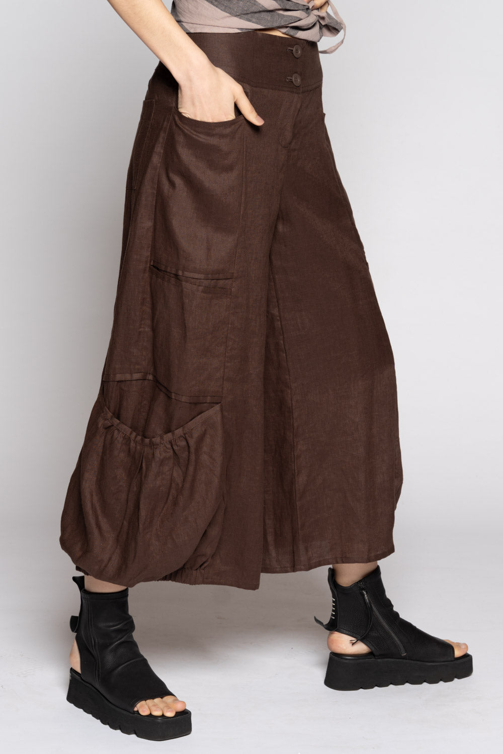 Strata Pocket Pants Truffle