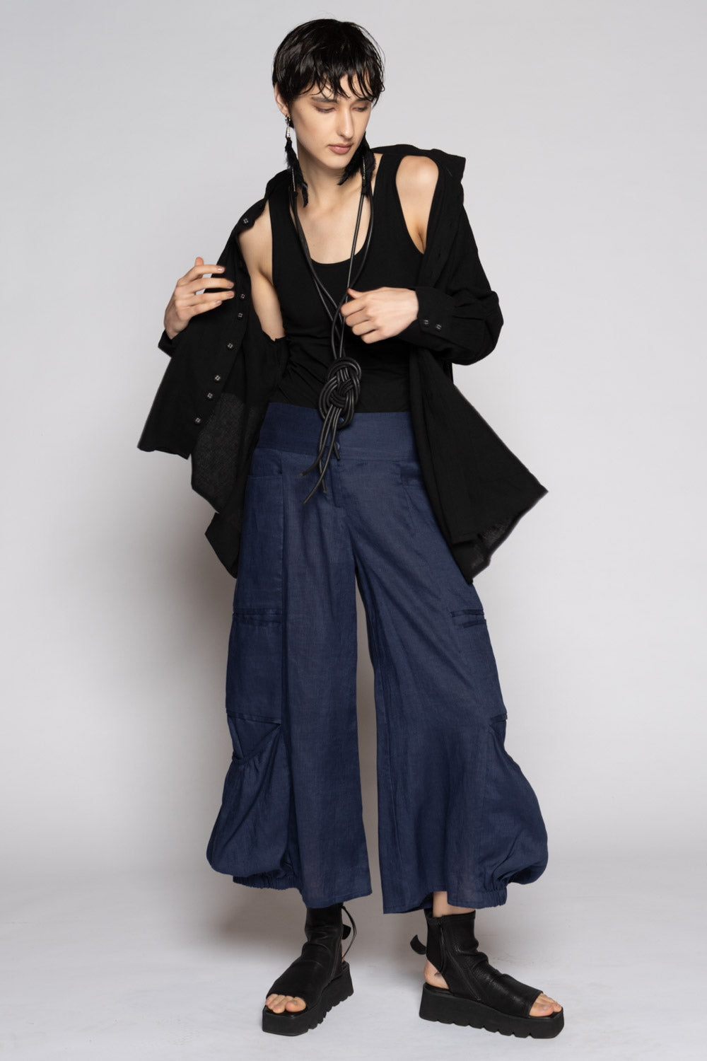 Strata Pocket Pants Denim