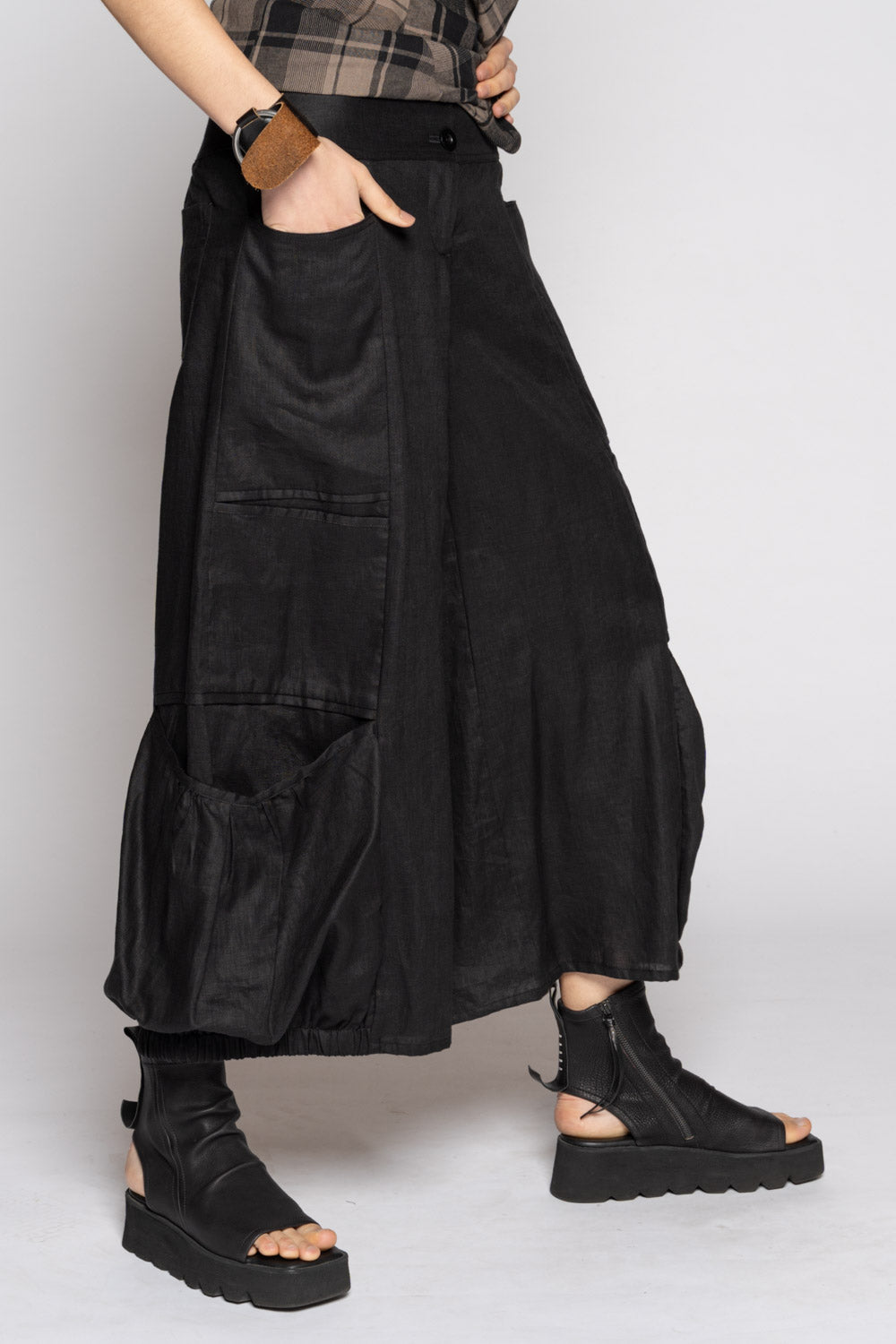 Strata Pocket Pants Blk