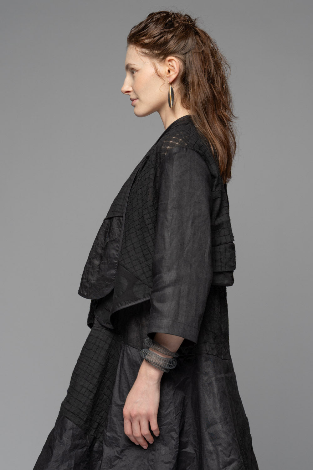 Celia Patch Wrap Blk