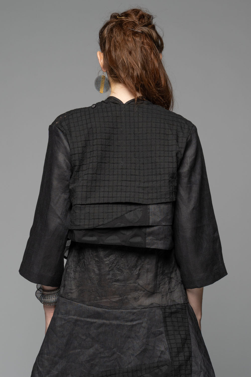 Celia Patch Wrap Blk