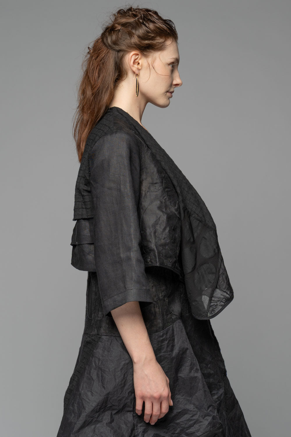 Celia Patch Wrap Blk