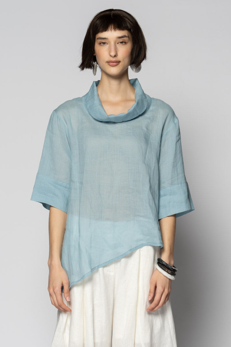 Sumi Neck Top Sky