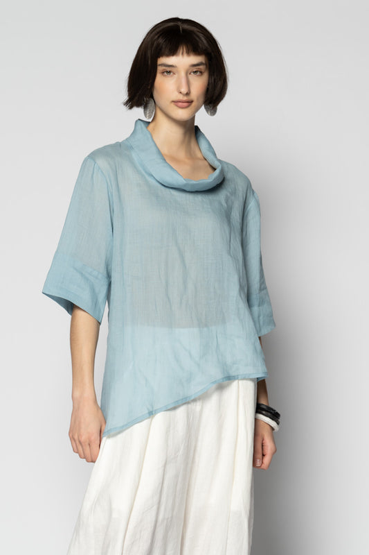Sumi Neck Top Sky