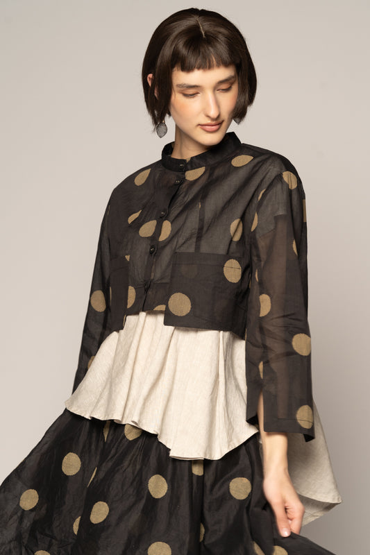 Dotto Short Jacket Blk