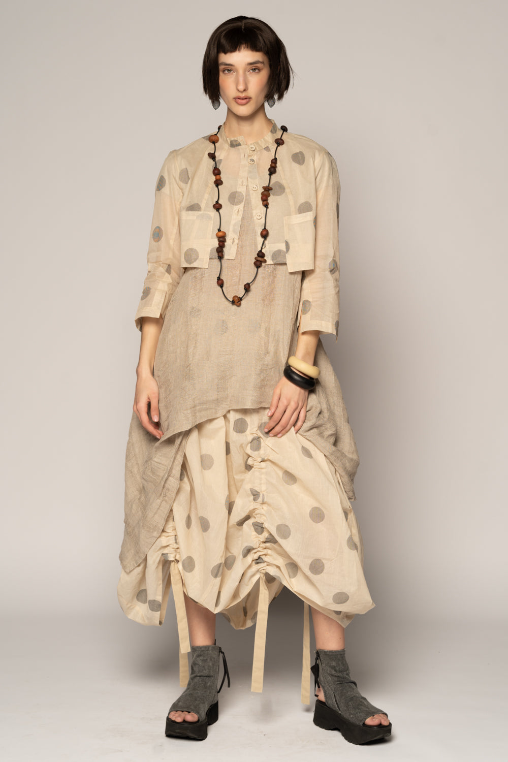 Dotto Gather Skirt Ntr