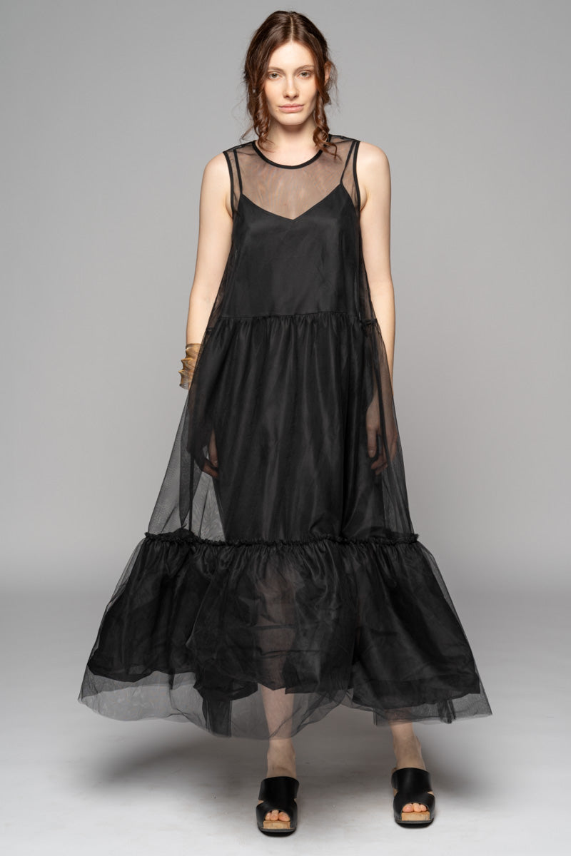 Sorrel Tulle Dress Blk