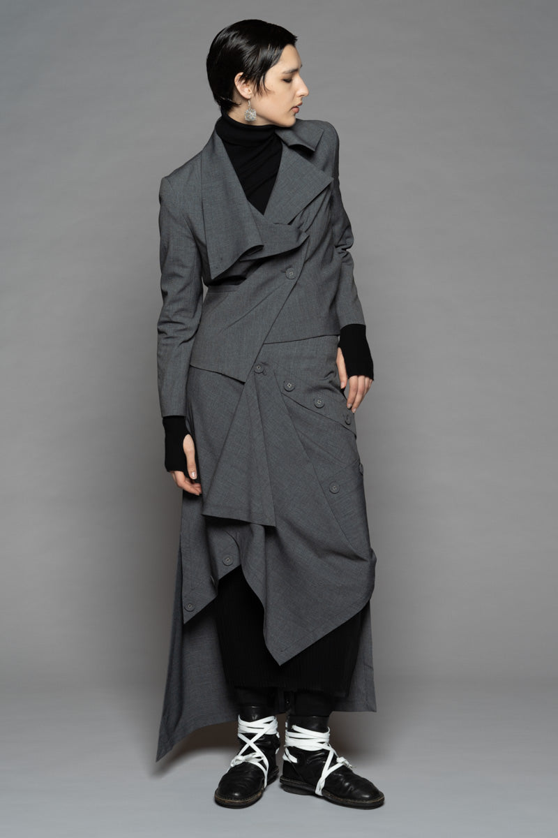 Rika Pin Skirt Blk