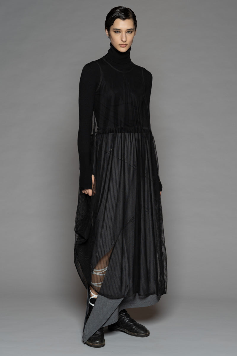 Rika Tulle Dress Blk