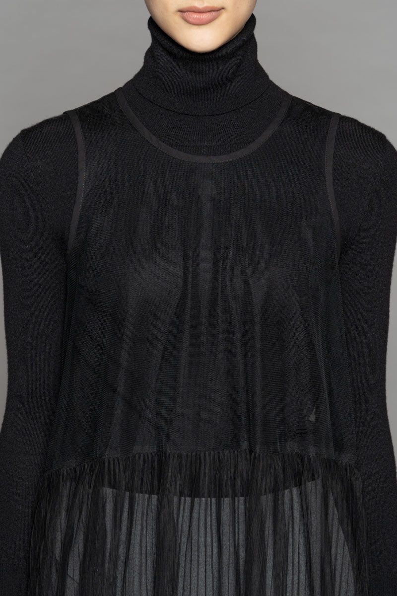 Rika Tulle Dress Blk