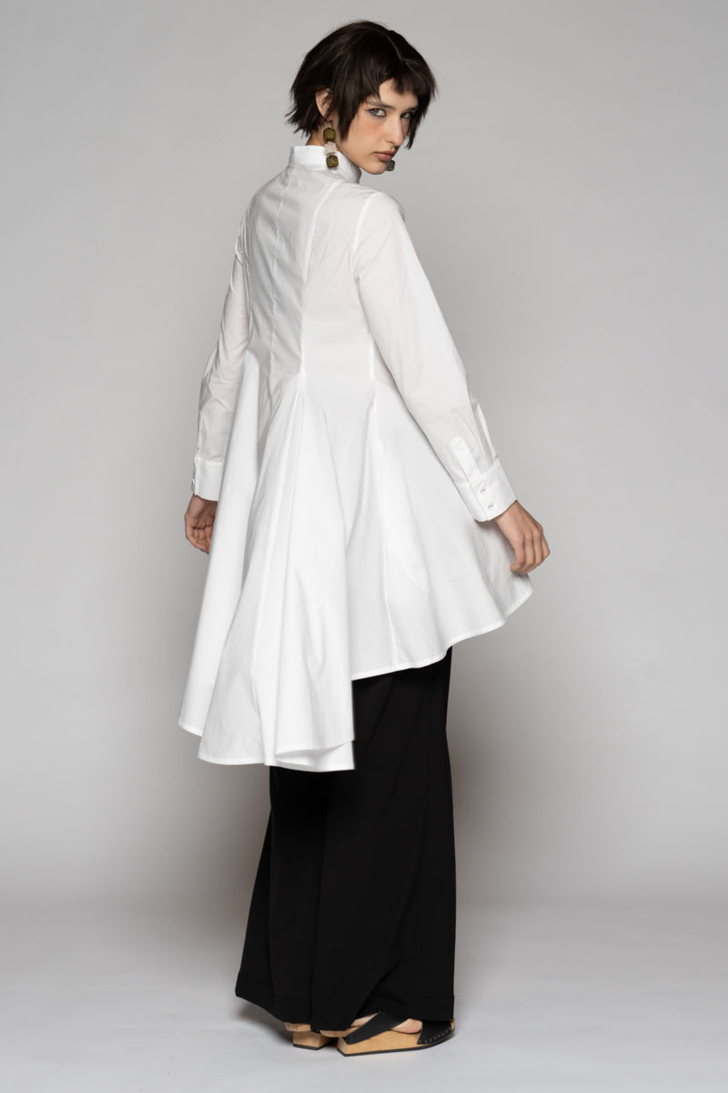 Overtone Long Shirt White