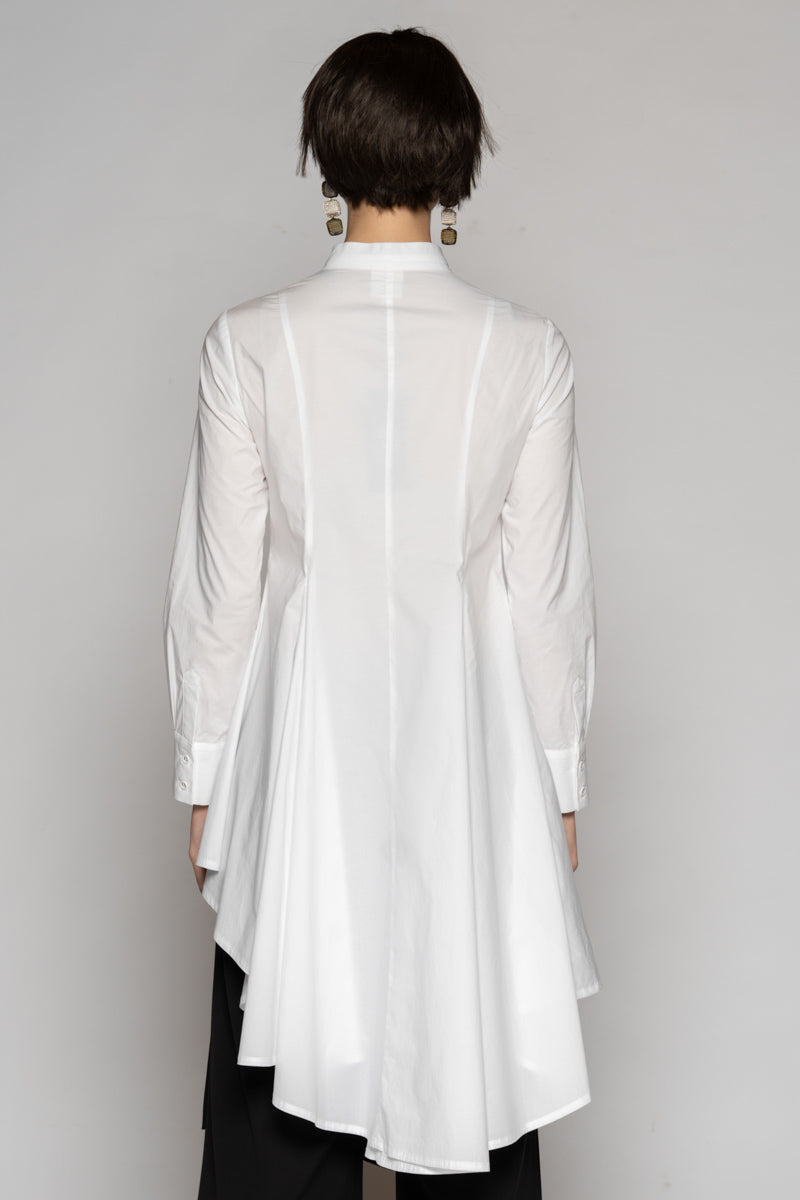 Overtone Long Shirt White