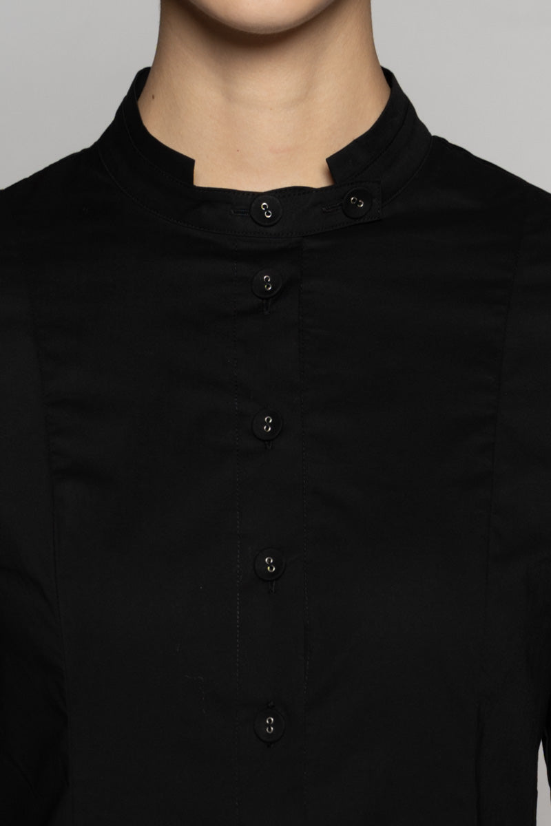 Overtone Long Shirt Blk